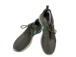 Nike Rosherun Womens Running Shoes Gray 9 M Athletics 685286-230 Sneakers - $27.54