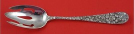 Baltimore Rose by Schofield Sterling Silver Serving Spoon Pierced 3-Tine Open - $137.61