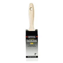 Minwax 427350008 Polyurethane 2&quot; Trim-Black China Bristle Blend Brush/Ro... - £16.52 GBP