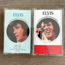 Elvis Presley A Legendary Performer Volume 1 And 2 Cassette Tape Set - £7.62 GBP