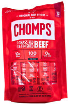 Chomps Original Beef Sticks Mild12 Individually Wrapped Sticks EXP 01/2027 - $31.32