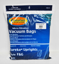 Eureka F&amp;G upright vacuum cleaner bags 57695 - £9.52 GBP