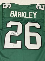 Saquon Barkley Signed Philadelphia Eagles Football Jersey COA - $199.00