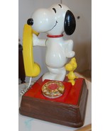 Vintage Snoopy &amp; Woodstock Rotary Phone - €144,31 EUR