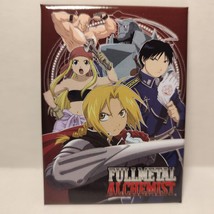 Fullmetal Alchemist Crew Fridge Magnet Official Anime Collectible Decor - £7.78 GBP