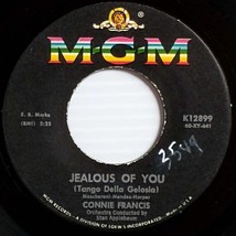 Connie Francis - Jealous Of You / Everybody&#39;s Somebody&#39;s Fool [7&quot; 45 rpm Single] - £1.81 GBP