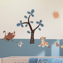 Lambs &amp; Ivy Disney Baby Lion King Adventure Tree with Simba Wall Decal Stickers - £10.57 GBP