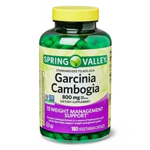 Spring Valley Garcinia Cambogia Dietary Supplement, 180 Capsules..+ - £23.80 GBP