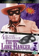 The Lone Ranger: 4 Classic Episodes - Volume 1 DVD (2013) Clayton Moore Cert U P - £14.00 GBP