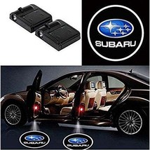 2x PCs Subaru Logo Wireless Car Door Welcome Laser Projector Shadow LED Light Em - $23.50