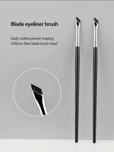 1Pc Upgrade Blade Eyeliner Brush Ultra Thin Fine Angle Flat Eyebrow Brush - $3.20