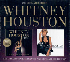 Whitney Houston - Her Greatest Performances And Ultimate Collection (2xCD, Comp) - £9.06 GBP