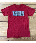 NYC subway line Men’s short sleeve t shirt Size S Red C8 - £8.96 GBP