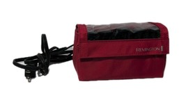 Genuine Remington Travel Sz Hair Rollers Red Black 10 CT  Vintage Stylin... - $19.99