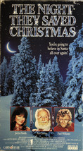 The Night They Saved Christmas(Vhs 1995)Jaclyn Smith-TESTED-RARE VINTAGE-SHIP24H - £11.58 GBP