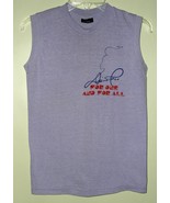 Diana Ross Concert Tour Muscle Shirt Vintage 1983 Sneakers For One And F... - $225.65 CAD