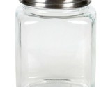 Square Glass Jars with Metal Lids, 24oz. - $12.99