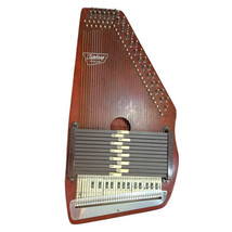 Oscar Schmidt Autoharp Hard Crafted 12 Chord 36 Strings USA Red Acoustic... - $116.88