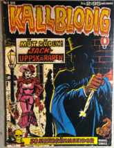 KALLBLODIG #3 (1974) Swedish Marvel B&amp;W horror comics magazine VG/VG+ - £31.15 GBP