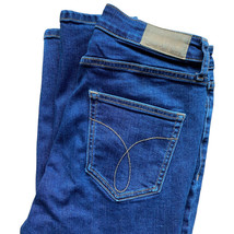 Calvin Klein Womens Blue Jeans Legging Size 28 High Waist Skinny - $14.40
