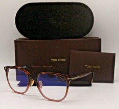 NEW TOM FORD TF 5778-D-B 055 HAVANA-PINK FADE AUTHENTIC FRAME EYEGLASSES... - $233.75