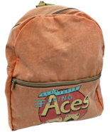 Vintage 80s Distressed United States Air Force Flying Aces peach color b... - $37.90