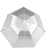 Hunter&#39;s Tail UV Umbrella Hat, with Umbrella Fishing Gardening Tri-Folde... - $14.01