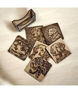 Golden Retriever Coasters – Dog Lover Keepsake Set - $30.00