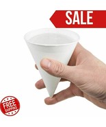 5000 CASE Drinking Water Cup 4 Oz White Paper Disposable Snow Cone Rolle... - $2,263.79 MXN