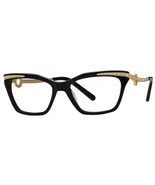 Caviar 2010 Eyeglasses Women&#39;s Black Gold Authentic New - $285.95