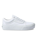 Vans Old Skool Plat True White Size men&#39;s 7.0 women&#39;s 8.5 NEW - $86.64 CAD