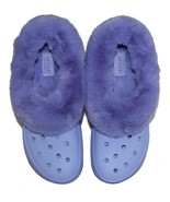 Crocs FUREVER CRUSH Moon Jelly Lavender Faux Fur Lined Heavy Duty Clogs ... - $163.39 CAD