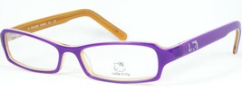 Hello Kitty HKA12 C08 Purple /WHITE /AMBER Eyeglasses Glasses Opal 49-15-135mm - £50.54 GBP