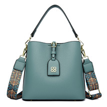 Emgrand Kangaroo New Soft Leather Handbag Crossbody Bag Texturized Elegant Large - £49.57 GBP
