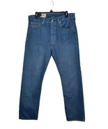 Levi&#39;s 501150th Anniversary Men Jeans Button Fly Peace Sign Denim Blue 3... - £55.21 GBP
