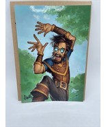 Warcraft Blizzard Hearthstone Possessed Villager 8x11  Signed By Matt Di... - $144.53