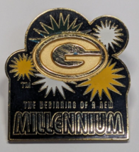 1999 NFL Green Bay Packers - The Beginning of a New Millennium - G-Logo Pin - £14.23 GBP
