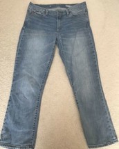 GAP Women&#39;s Light Blue Denim Crop Jeans Size 29 R - $14.25