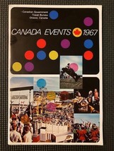 Vintage 1967 Canada Events Booklet Centennial Travel Bureau - $7.88