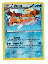 Pokémon TCG Floatzel 29/106 2014 XY Flashfire Reverse Holo Nintendo NM-MT - £1.95 GBP