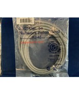 NETWORK PATCH CORD 350+ CAT 5e, RJ-45plugs, gold plated, UPC: 725310172093 - $85.85 MXN