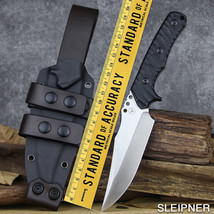 NEW TACTICAL FIXED BLADE KNIVES - MILITARY-GRADE OUTDOOR CAMPING WITH K-... - $134.00