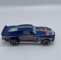 Hot Wheels Racing Team Car Blue Diecast 1/64 Scale Loose BLVD Bruiser - $115.38 MXN