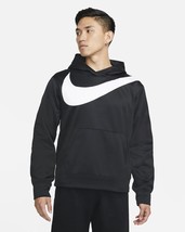 Men&#39;s Nike Therma Basketball Pullover Hoodie, DM0992 010 Multi Sizes Black/White - £47.04 GBP