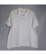 Robert Graham Polo Shirt Mens 2XL White Classic Fit Short Sleeve Preppy ... - €36,27 EUR
