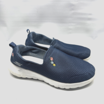 Skechers Go Walk Joy Gen 5 Slip On Shoes Embroidered Floral Blue Women&#39;s... - $19.94