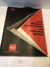 1993 GMC Safari Supplemental Inflatable Restraint SIR Factory Service Manual Sup - £3.09 GBP