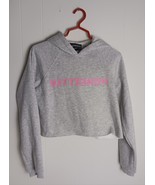 Kittenish Logo Long Sleeve Pullover Crop Hoodie Women&#39;s Size M - $294.62 MXN