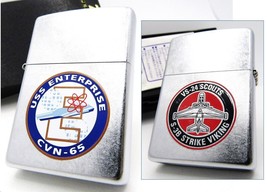 USS Enterprise CVN-65 VS-24 Scouts S-3B Strike Viking Zippo 2001 MIB Rare - £106.89 GBP