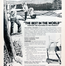 1974 Camp Trails Astral Cruiser Backpack Advertisement Outdoors Vintage ... - €21,41 EUR
